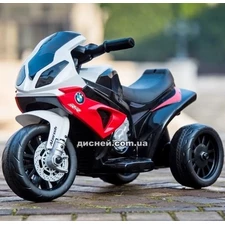 Детский мотоцикл JT 5188 L-3 BMW, кожаное сиденье